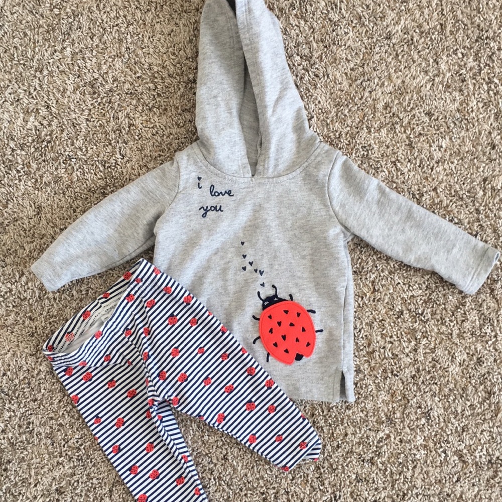 Carters Lady Bug Set